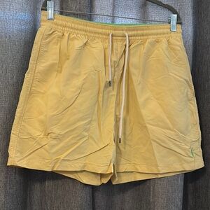 Yellow Men's Shorts polo ralph lauren